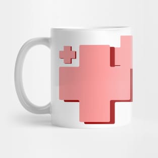 Geometry of Plus Pink! Mug